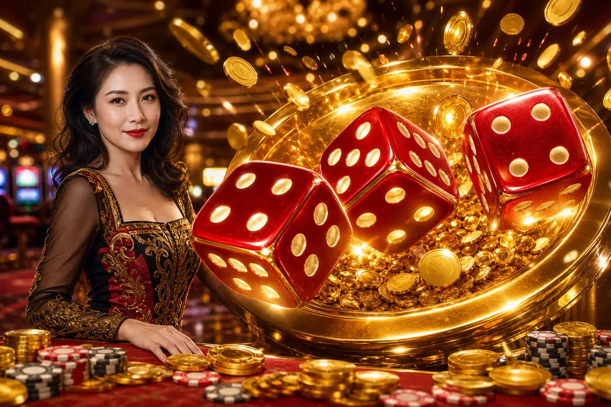 vipklbet Casino antara muka dealer langsung